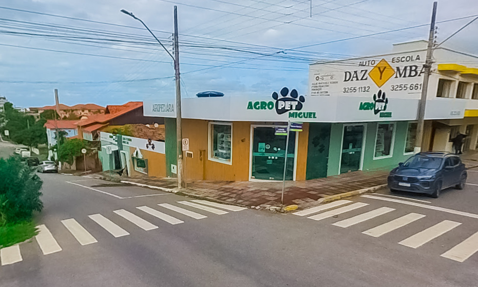 Fachada Atual - Vet Center Miguel